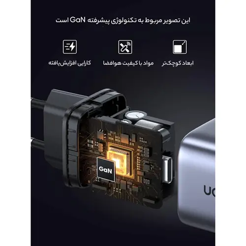 شارژر دیواری 45 وات یوگرین مدل CD294 (5)